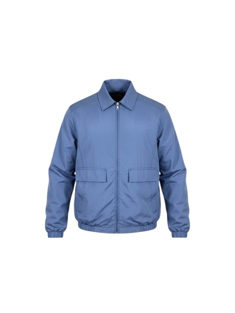 Totes Mens Blue Full Zip Windbreaker Jacket Size S